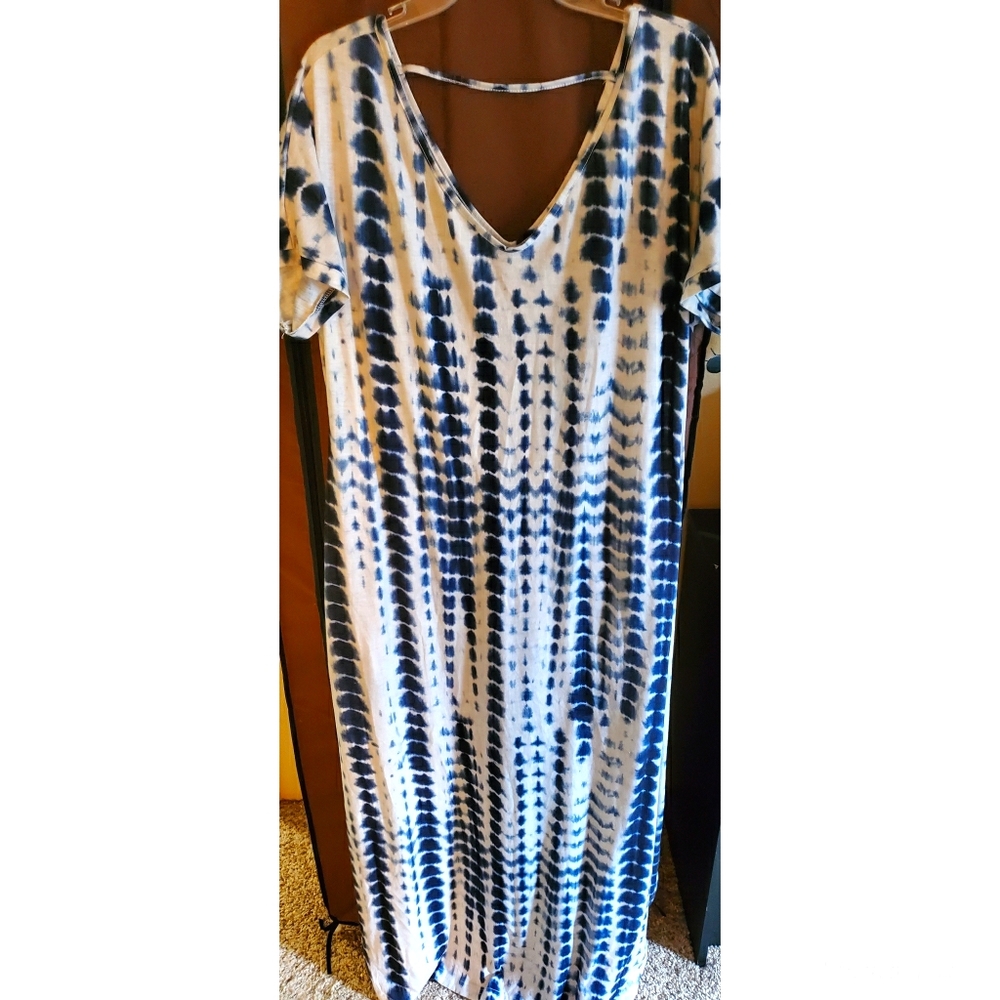 Tye Dye Dress With Pockets !